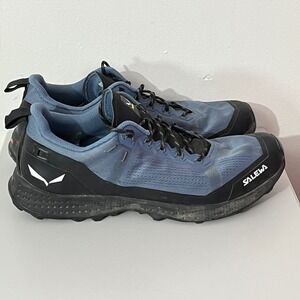 Salewa Pedroc Air M Hiking Shoes Mens Size 10 Java Blue Black 61424/8769